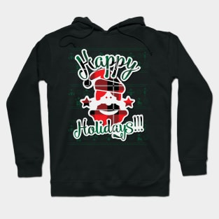 Happy Holidays Santa Claus Hoodie